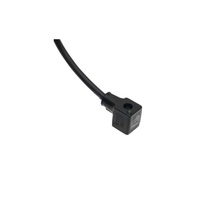 MENCOM SOLENOID VALVE CORDSET&lt;BR&gt;FORM C DIN 2+G 2M LED/DIODE, 10-50VAC/DC